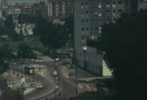 Viale Famagosta incrocio con Via San Vigilio. Maggio 1972.