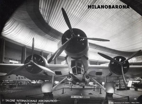 Fiera di Milano, 1935, Salone Internazionale Aeronautico stabilimento fotografico Crimella 