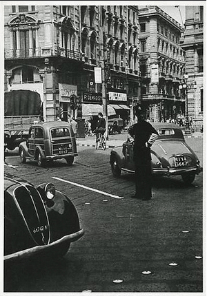 Piazza Cordusio anni '50 (da Milàn l'era inscì)
