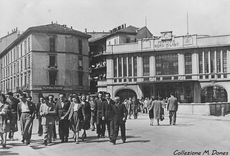 Sempione-Cenisio 1953. Stazione FNM Bullona. (fonte immagine: arcgis.com)