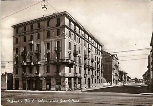 Via Tolstoi-Via Giambellino 1950 circa