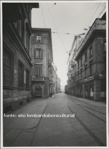 Corso Monforte (1930-40 circa).