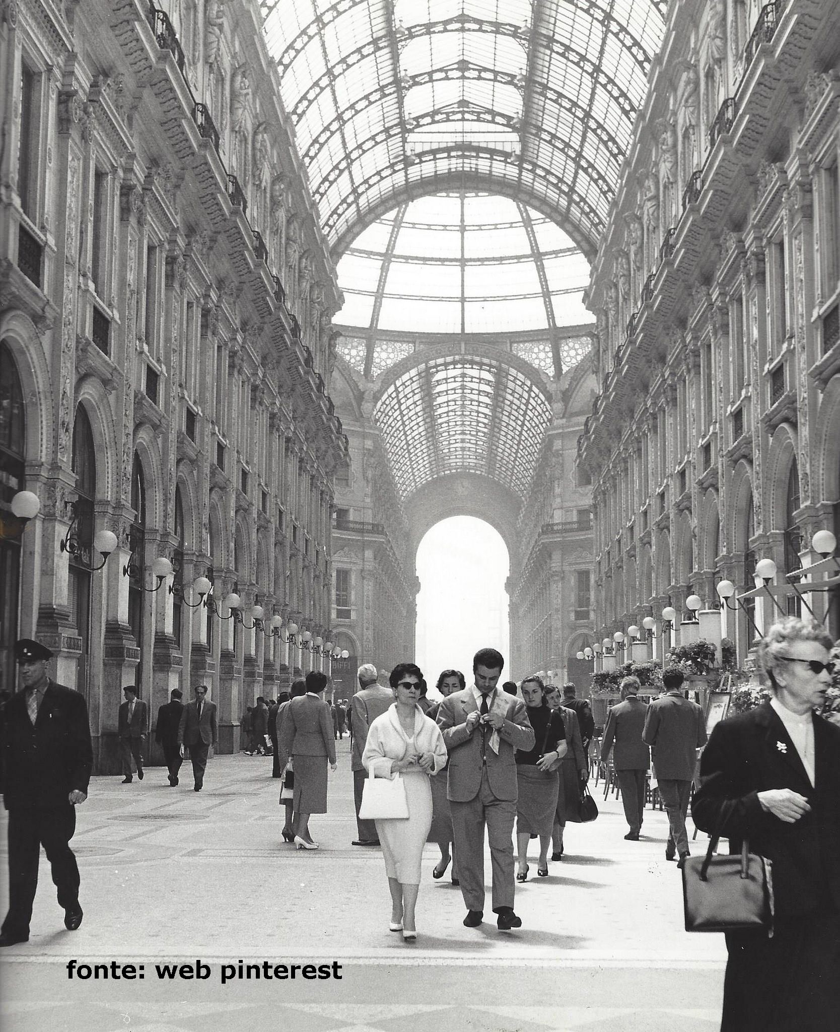 Galleria Vittorio Emanuele, 1960 circa.