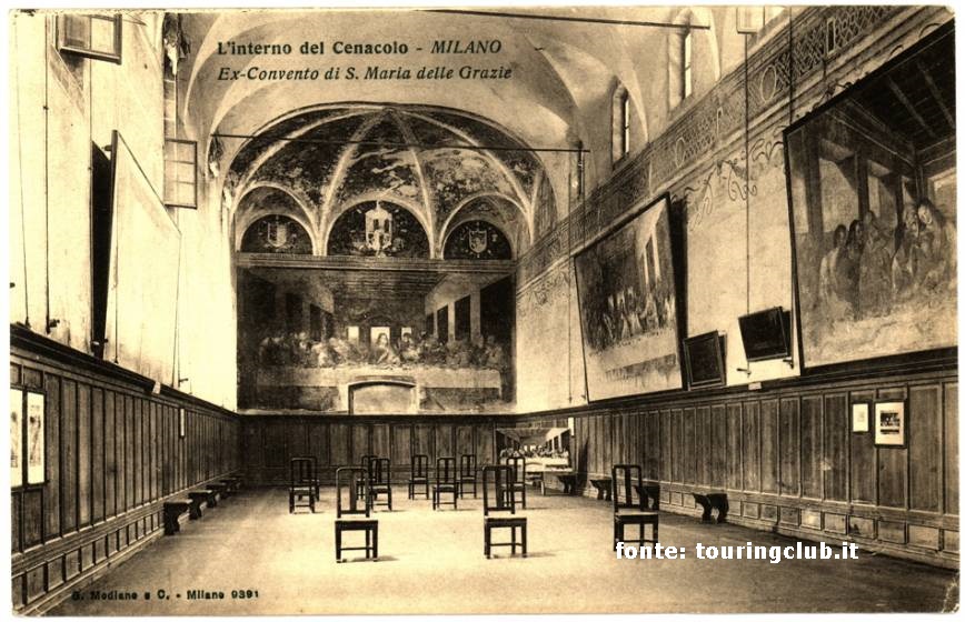 Refettorio Santa Maria delle Grazie, 1922 circa.