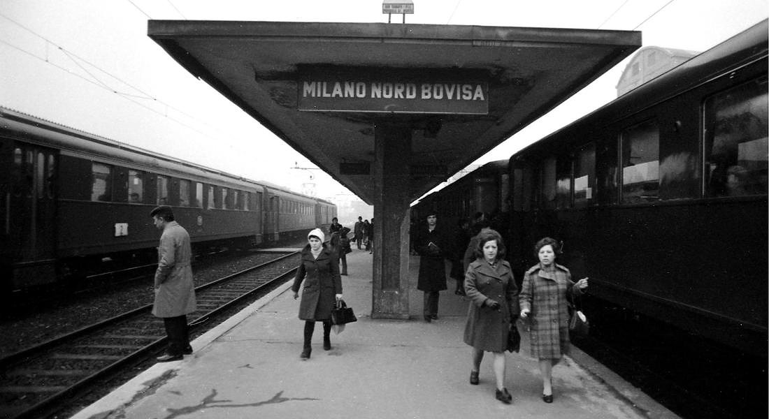 Stazione FNM Bovisa negli anni '60 del 900. Fonte immagine : officinebovisa.com