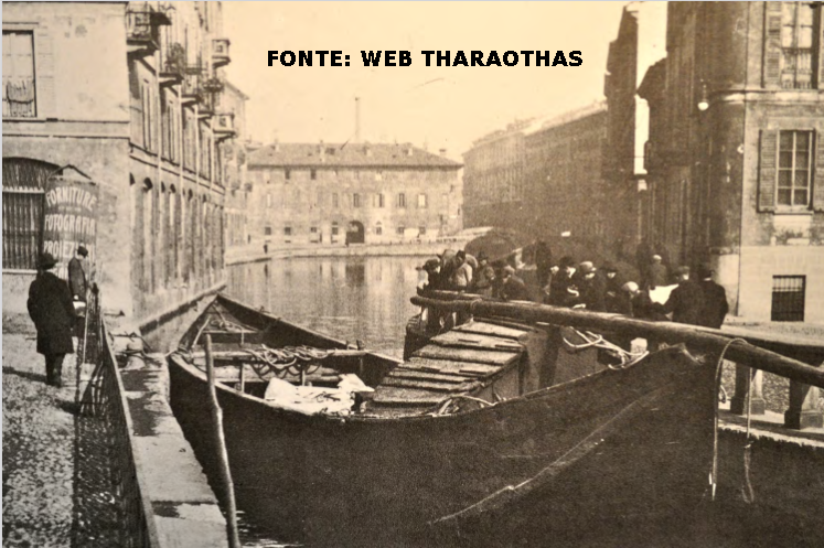 Tombone del Naviglio di San Marco. (1900 circa)