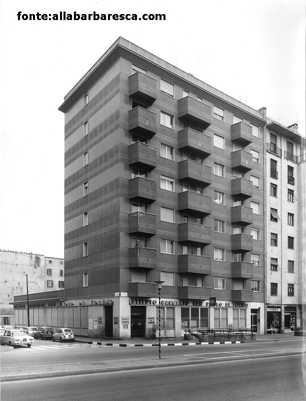 Turro, 1969. Viale Monza 118 angolo Via Privata della Torre.
