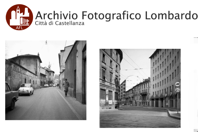 Archivio Fotografico Lombardo, Via Magolfa (a sinistra) e Via Santa Sofia (a destra) nel 1969.