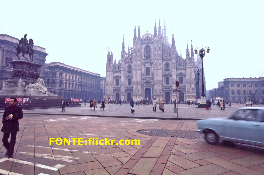 Piazza del Duomo, 1975.