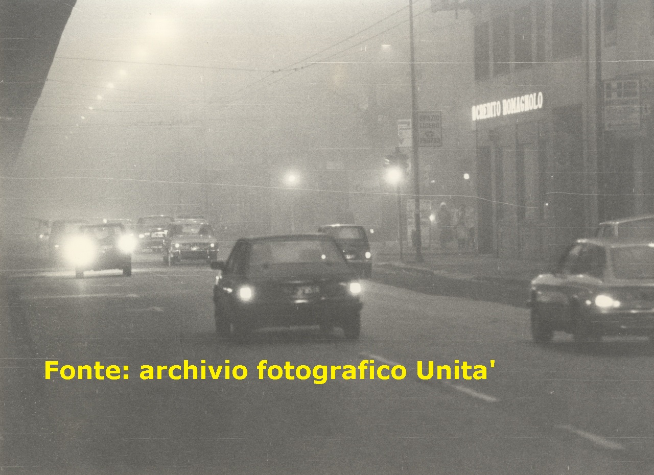 Tra Portello e Ghisolfa, fne anni '70 del 900, Viale Monte Ceneri angolo Viale Certosa, Archivio fotografico Unità